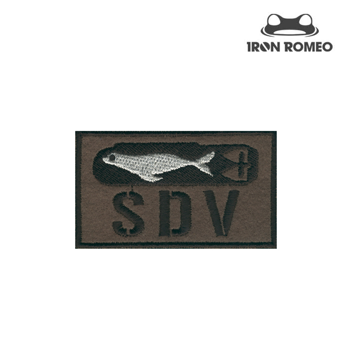 아이언로미오(IronRomeo) [Iron Romeo] Seal Delivery Vehicle Mini Patch (Khaki) - 아이언 로미오 SDV 미니 패치 (카키)