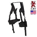 [LBT] Concealable Shoulder Holster Left Hand (Black) -  왼손잡이용 어깨 권총 홀스터 (블랙)