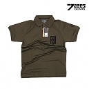 [726 Gear] Polo FBI T Shirt (OD) - 726 기어 폴로 FBI 기능성 티셔츠 (OD)