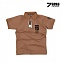 [726 Gear] Polo FBI T Shirt (Coyote) - 726 기어 폴로 FBI 기능성 티셔츠 (코요테)