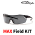 스미스 옵틱스 피브록 V2 맥스 택티컬 고글 필드 킷 (블랙 프레임)