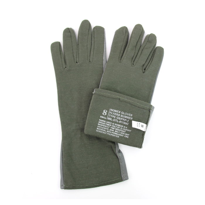 민텍스(MINTEX) [Mintex] Original Nomex Flight Gloves (Sage Green) - 민텍스오리지널 노맥스 플라이트 글러브 (세이지 그린)