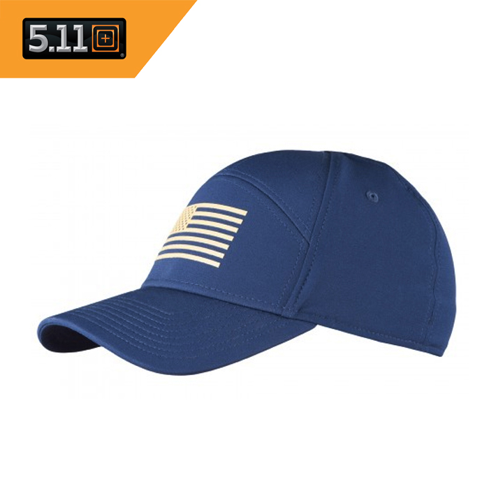 511 택티컬(511 Tactical) [5.11 Tactical] Stars and Stripes A Flex Cap (Navy) - 5.11 택티컬 스타 앤 스트립스 플렉스 캡 (네이비)