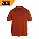 [5.11 Tactical] Pursuit Polo SS (Terracotta) - 5.11 택티컬 퍼슈트 폴로 반팔 티셔츠 (테라코타)