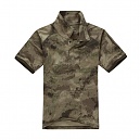 [Yuemai] Tactical Tshirt With Colla (A-TACS) - 네오 택티컬 카라 반팔 티셔츠 (A-TACS)