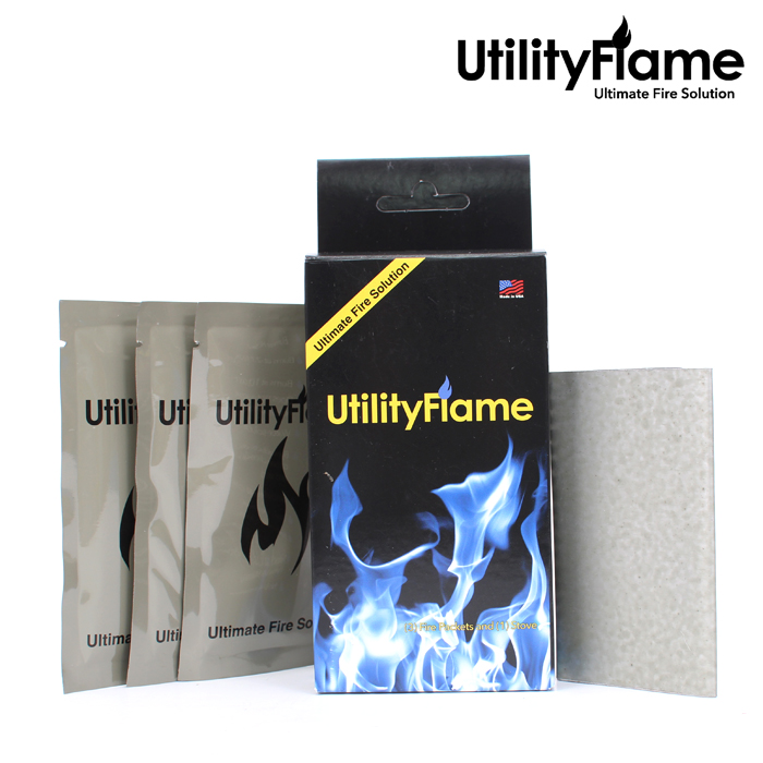 유틸리티 프레임(Utility Flame) 유틸리티 프레임 젤 타입 연료 3개 및 스토브 1개 세트 (1.25온즈/37ml)