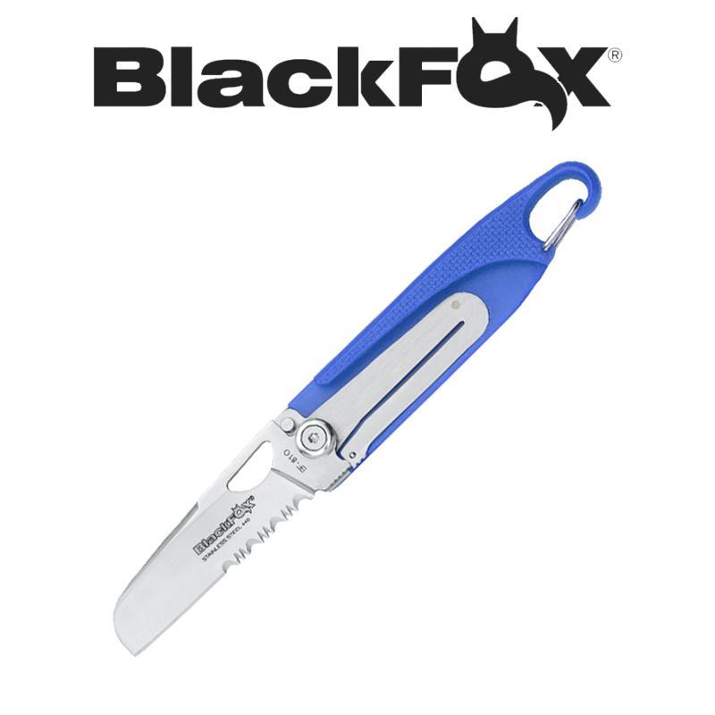 블랙폭스(Black Fox) 블랙폭스 폴딩 포켓 나이프 BF-81 B (블루)