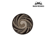 아이언 로미오 회오리 태극기 스몰 원형 패치 60mm (데져트)