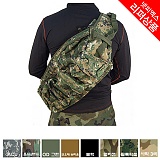Tactical Sling Go Bag Pack - 크로스 실링 전술 배낭 / 정면 포켓 주머니 박음질 불량 (리퍼상품)