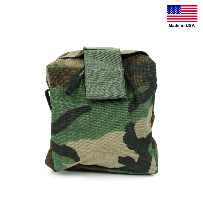 미군부대(GI) [G.I] M.O.L.L.E. Medic Pocket Pouch (Woodland Camo) - 몰리 메딕 포켓 파우치 (우드랜드)