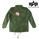 [Alpha] M65 Safe Guard Jacket (Olive) - 알파 M65 세이프가드 (올리브)
