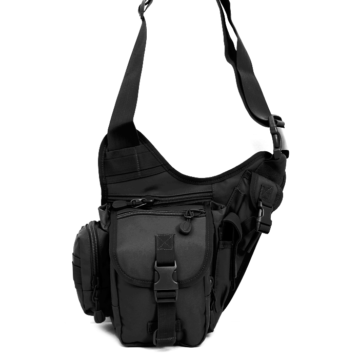 기타브랜드(ETC) Military EDC Sling Bag (Black) - 밀리터리 EDC 슬링 백 (블랙)