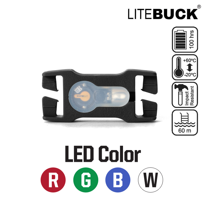 라이트벅(Litebuck) 라이트벅 LED라이트 스플릿바 모듈 (블랙)