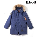 [Schott] Cotton N3B Parka (Navy) - 쇼트 코튼 N3B 파카 (네이비)