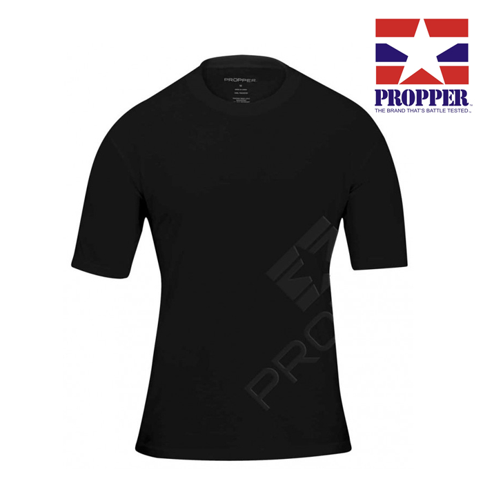 프로퍼(Propper) 프로퍼 다이애그널 로고 티셔츠 (블랙)
