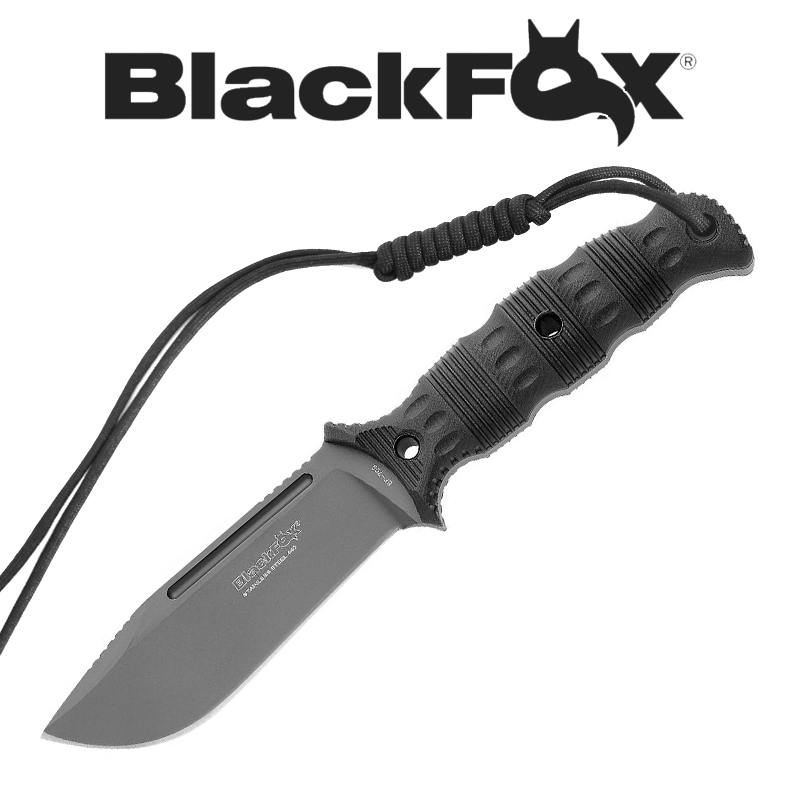 블랙폭스(Black Fox) 블랙폭스 아웃도어 나이프 트랙마스터 (블랙)