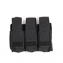 Molle Triple 9mm Magazine Pouch (Black) - 몰리 매거진 파우치 (블랙)