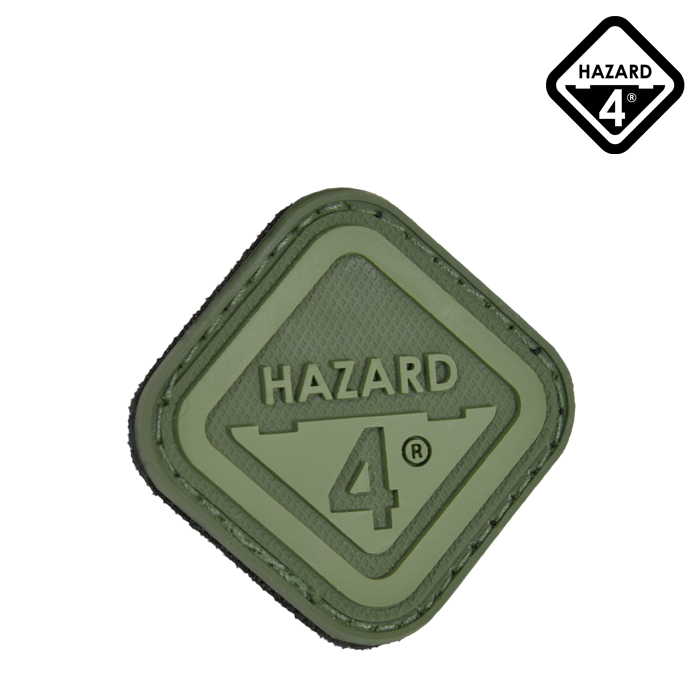 해저드4(Hazard4) 해저드4 다이아몬드 쉐이프드 로고패치 (OD)
