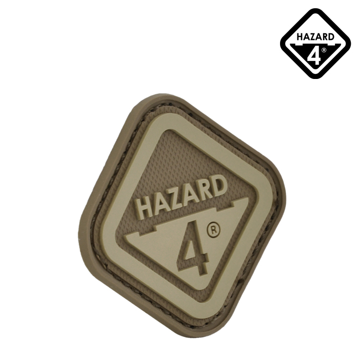 해저드4(Hazard4) 해저드4 다이아몬드 쉐이프드 로고패치 (코요테)