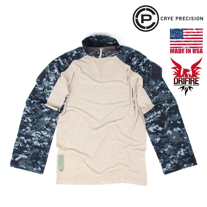미군부대(GI) 크라이퍼시전 G3 컴뱃 셔츠 (네이비 디지털)