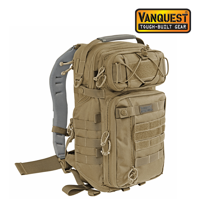 벤퀘스트(Vanquest) [Vanquest] Trident 20L Double Shoulder Backpack (Coyote) - 벤퀘스트 트라이던트 20L 더블 숄더 백팩 (코요테)