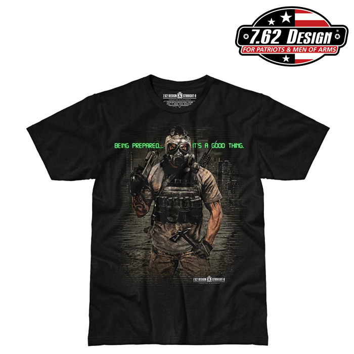 7.62 디자인(7.62 Design) [7.62 Design] Man T Shirt Being Prepared - 7.62 디자인 맨 티셔츠 비잉 프리페어드