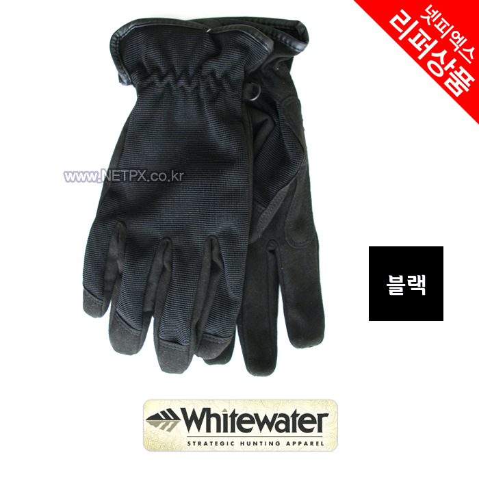 리퍼 상품(refurbish) [WhiteWater] K-786 Tactical Glove - 화이트 워터 전술장갑 검정(S) /봉제 불량(리퍼상품)