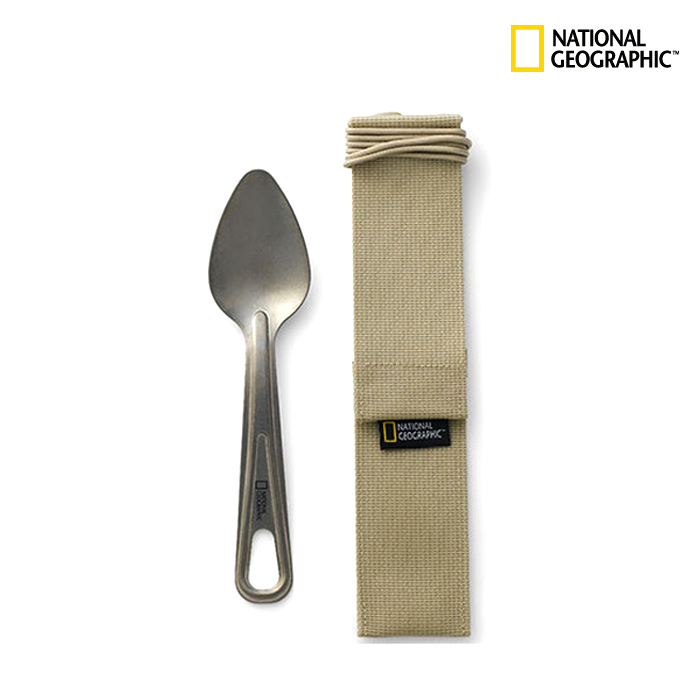 네셔널 지오그래픽(National Geographic) [National Geographic] Titanium Spoon - 내셔널지오그래픽 티타늄 스푼