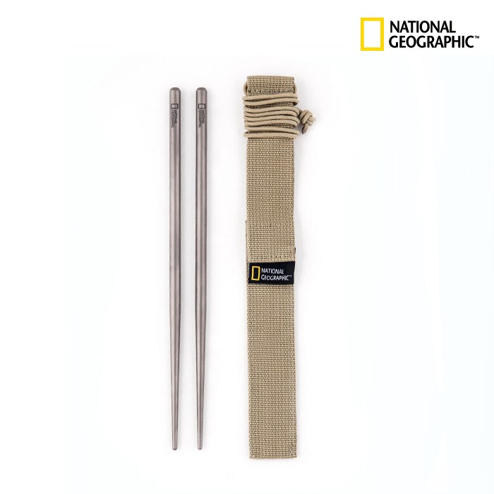 네셔널 지오그래픽(National Geographic) [National Geographic] Titanium chopsticks - 내셔널지오그래픽 티타늄 젓가락