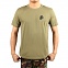 ROKMC Anchor Logo Short T-Shirt (Khaki) - 해병대 앵카 로고 반팔 티셔츠 (카키)