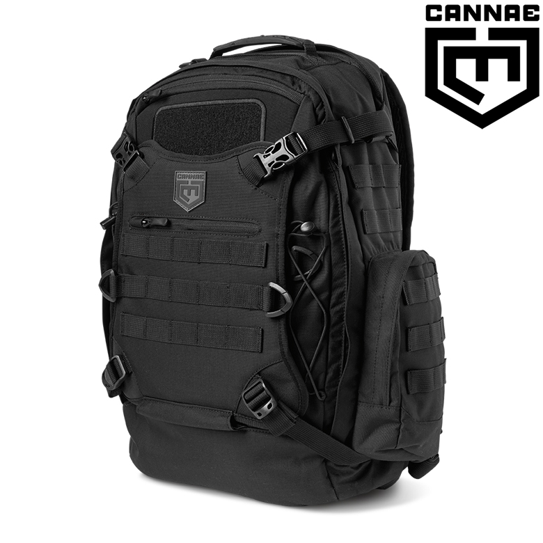 칸네(Cannae) [Cannae] Phalanx Pack With Helmet Carry (Black) - 칸네 팰랭스 팩 위드 헬멧 캐리 (블랙)