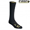 [First Tactical] Cotton 9inch Duty Sock 3-pack (Black) - 퍼스트 택티컬 코튼 9인치 듀티 양말 3-팩 (블랙)