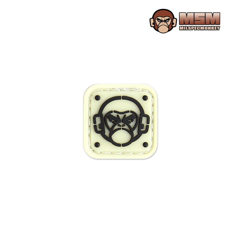 밀스펙 몽키(Mil Spec Monkey) 밀스펙 몽키 몽키 스텐실 PVC 1인치(글로우)