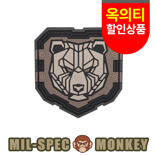 리퍼 상품(refurbish) [Mil-Spec Monkey] industrial Bear PVC (Urban) - 밀스펙 몽키 인더스트리얼 베어 PVC (어반)/얼룩(옥의티 상품)