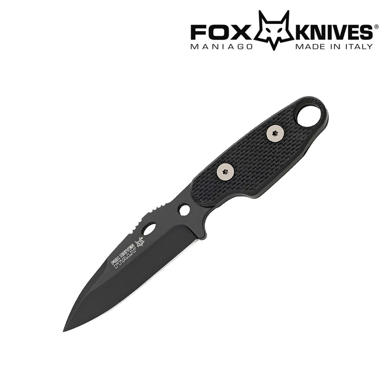 폭스나이프(Fox knife) 폭스나이프 컴프소 넥 나이프 (블랙)