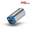피스넷 HOT-10400 USB 전기 충전식 손난로 (메탈실버)