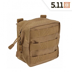 511 택티컬(511 Tactical) 5.11 택티컬 6 x 6 파우치 (FDE)