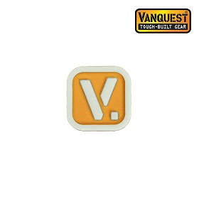 벤퀘스트(Vanquest) 벤퀘스트 야광 V 로고 패치 (오렌지)