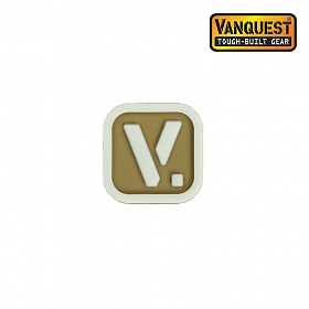벤퀘스트(Vanquest) 벤퀘스트 야광 V 로고 패치 (코요테)