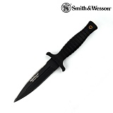 [Smith & Wesson] Special Ops H.R.T Survival Boot Knife (Black) - 스미스 웨슨 스페셜 옵스 서바이벌 부츠 나이프 (