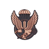 아이언 로미오 특전사 인조 가죽 엠블럼 80mm (블랙)