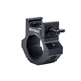 넥스토치(Nextorch) 넥스토치 RM25S 25mm 피카티니/위버 레일 호환 플래시라이트 홀더 (블랙)