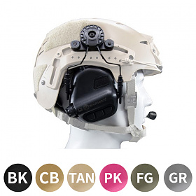(Earmor) 이어모어 M32H EXFIL 헬멧 레일용 커뮤니케이션 히어링 프로텍터
