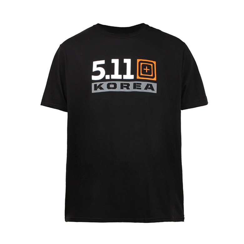 511 택티컬(511 Tactical) 5.11 택티컬 코리아 티셔츠 (블랙)