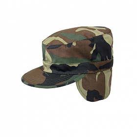 미군부대(GI) 오리지널 우드랜드 귀덮개 모자