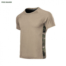 프리솔져(Free Soldier) 프리솔져 플라잉 타이거 반팔 티셔츠 (에이텍 IX)