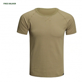 프리솔져(Free Soldier) 프리솔져 기능성 반팔 티셔츠 (코요테)