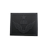 특전사 공수윙(마스터) PVC 벨크로 패치(블랙)