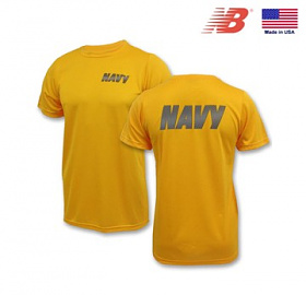 G.I 미해군 신형 기능성 PT 티셔츠 (옐로우)
