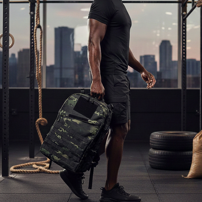 파이커택티컬(FIKER TACTICAL) 파이커택티컬 Ver.3 4일용 전술배낭 (멀티카모 블랙)